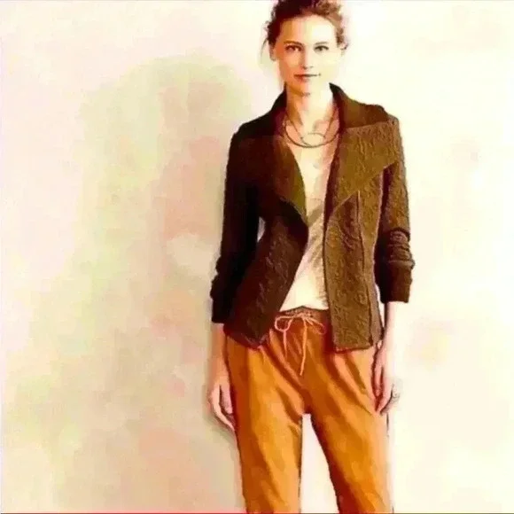 Anthropologie Saturday Sunday Women’s Jacket. Size small. Green - Picture 2 of 7